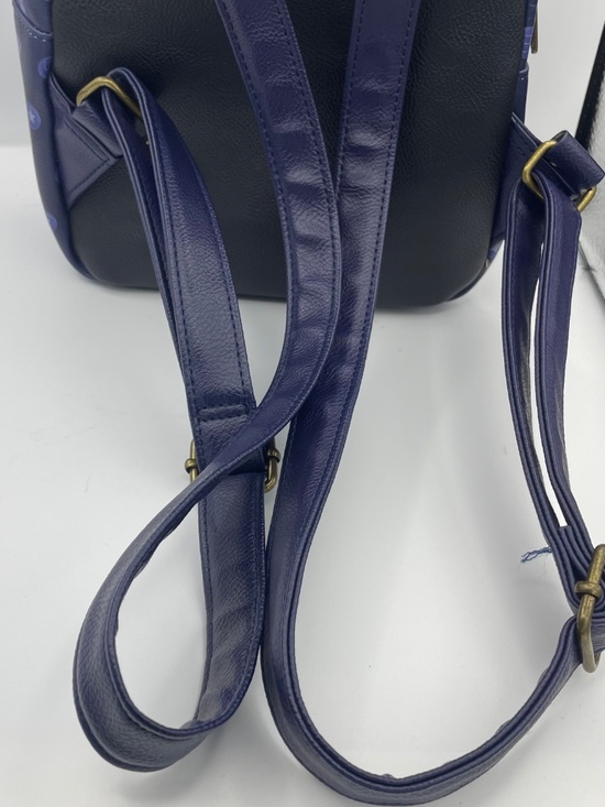 CAROLINE backpack in navy with character patch main image 6